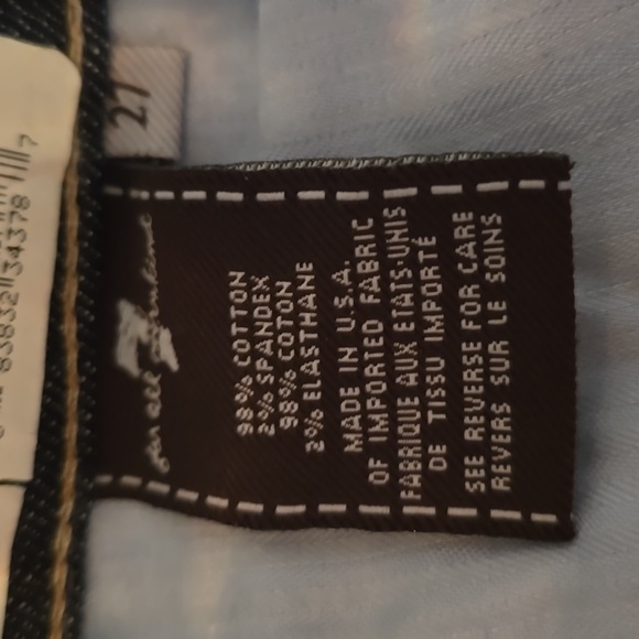 7 for All Mankind Original Dark Wash Bootcut Jeans - Picture 6 of 7